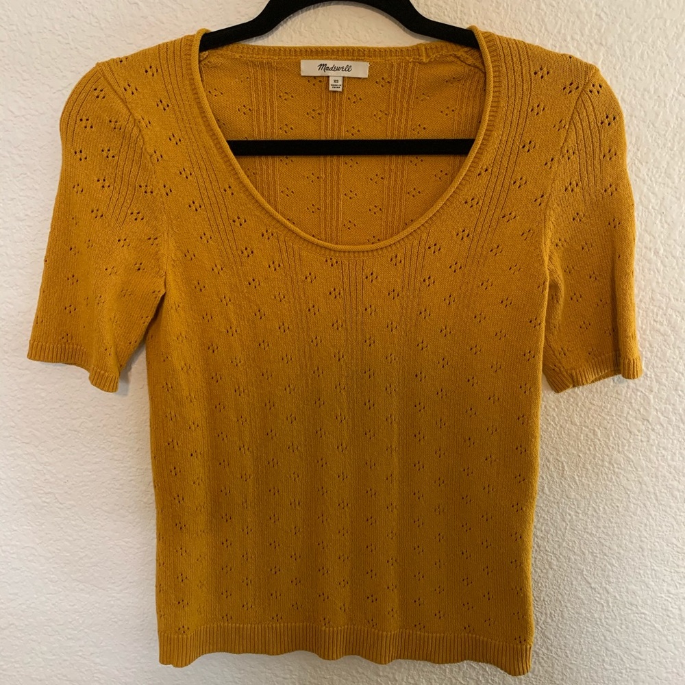 Mustard Madewell Sweater